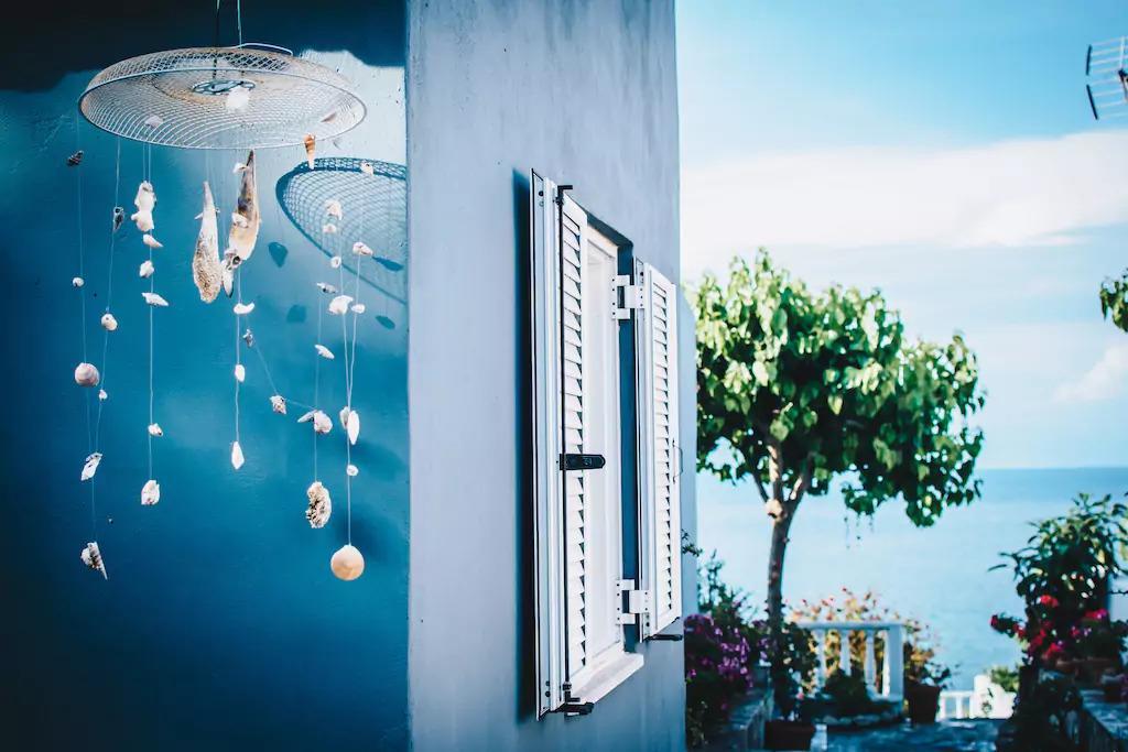 Villa Galanis By The Sea ニフォレイカ エクステリア 写真